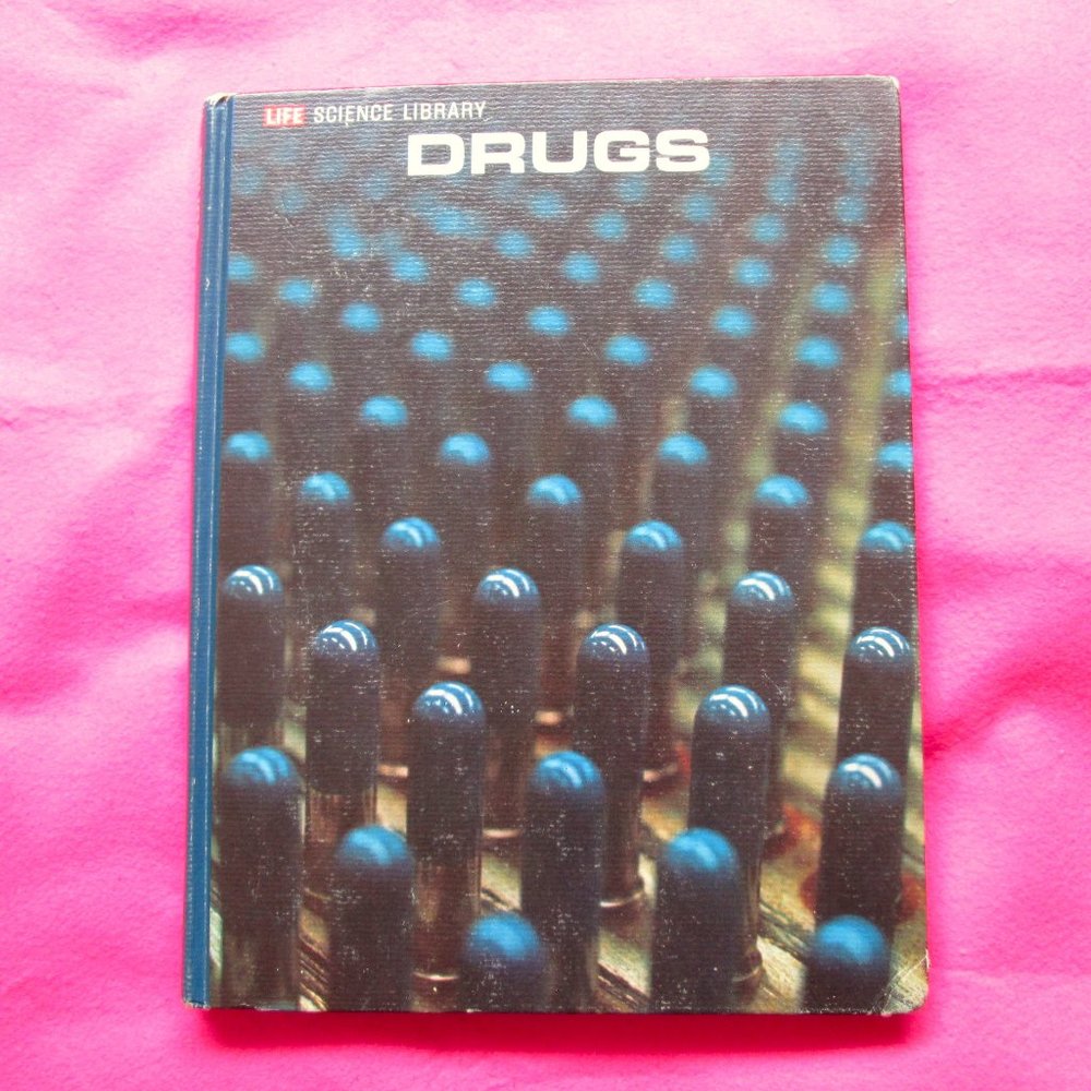 vintage 1967 drugs life magazine science library hardcover book